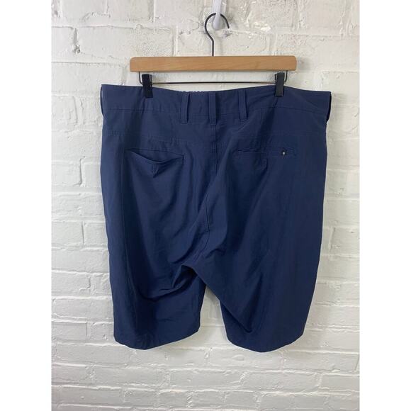 Trunks Men's Multi-functional Chino Shorts Lightweight Casual Navy Blue Size 38 - Picture 2 of 5